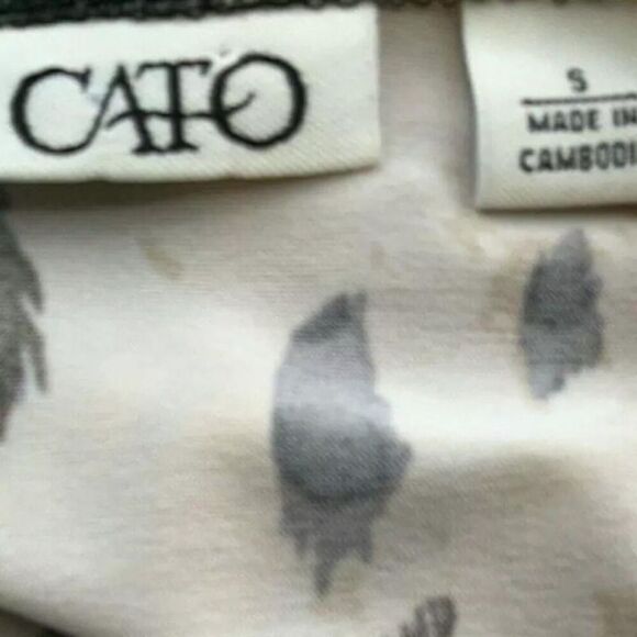 Cato Women's Sleeveless Front  Neck Animal Print Stretch Maxi Dress Size Small - Picture 4 of 4